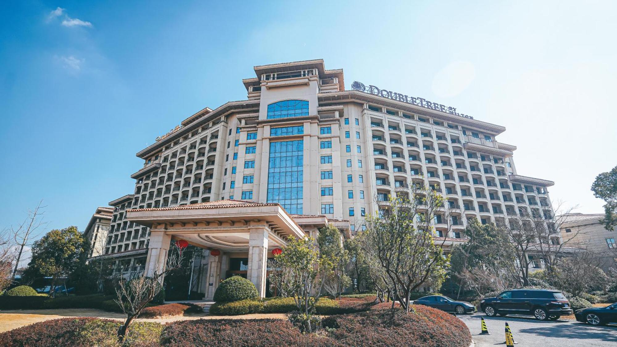 Hotel Doubletree By Hilton Ningbo - Chunxiao Exterior foto